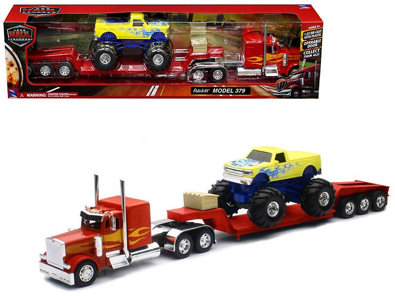LONG HAUL TRUCKER AGES # 1:37 DIE-CAST WITH PLASTIC OPENABLE DOOR COLLECT ALL THEM A WARNING: CHOKING HAZARD - Small parts. Not for children under 3 years.