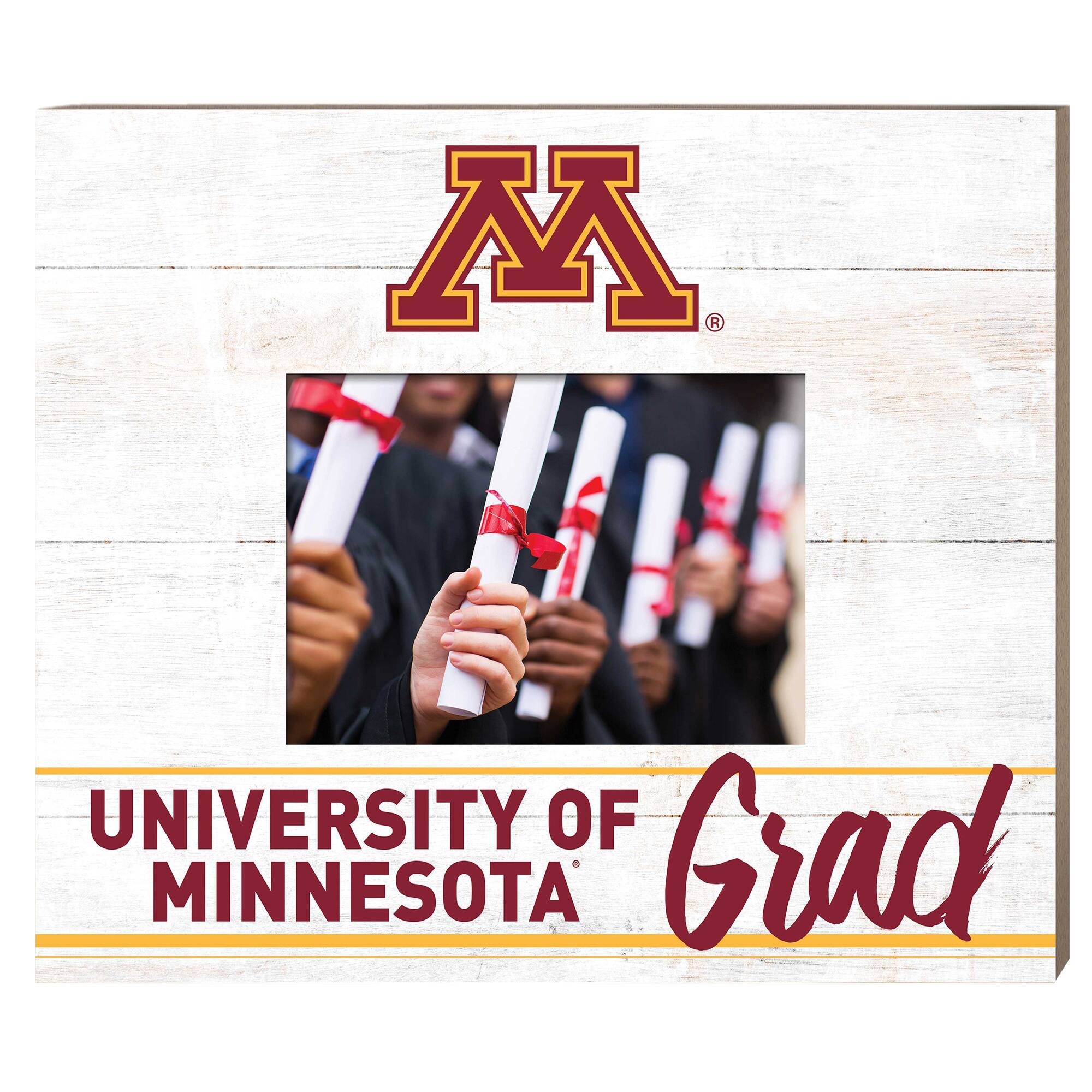 Jardine - Minnesota Golden Gophers 11'' x 13'' Grad Picture Frame - White
