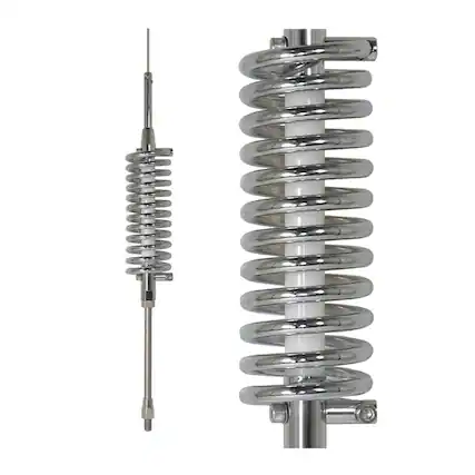 Front. Browning - 10,000-Watt High-Performance 25-30 MHz Broad-Band Round-Coil CB Antenna, 63" Tall, BR-28 - Copper.