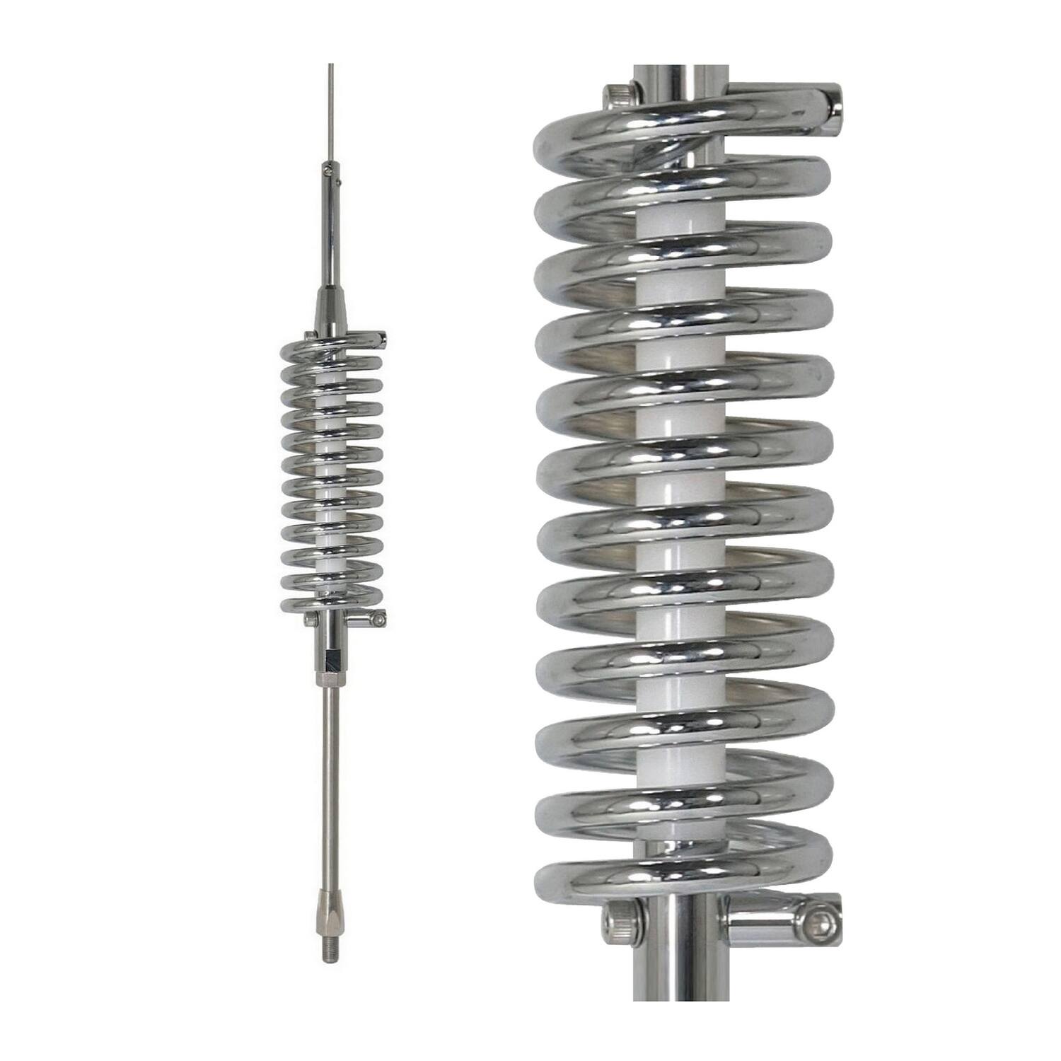 Front. Browning - Browning Br-28 10,000-watt High-performance 25 Mhz To 30 Mhz Broad-band Round-coil Cb Antenna, 63 Inches Tall - Gold.