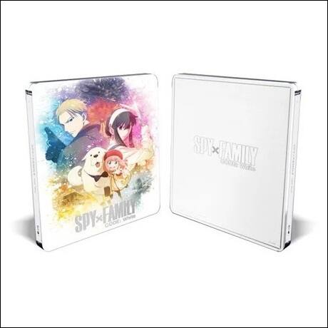 Alt View 1. Steelbook SPY x FAMILY CODE: White (Blu-ray + DVD).
