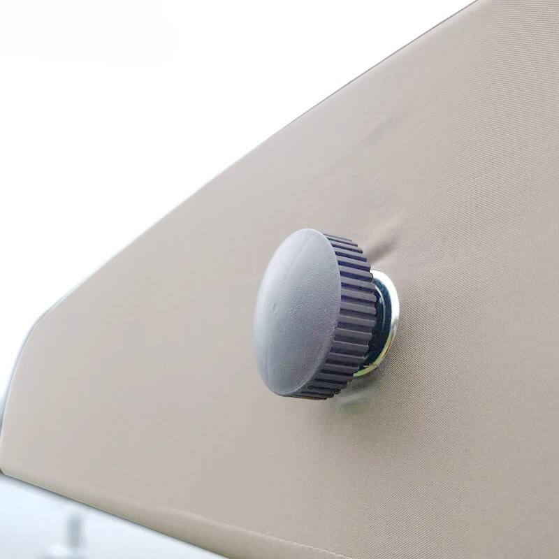 Left. APRILSOUL - Garden swing chair top cover only Replacement Canopy Top for GT Porch Swing Model Beige.