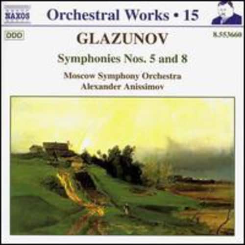 Alexander Anissimov - Symphonies 5 & 8  - COMPACT DISCS