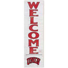 Jardine - UNLV Rebels 10'' x 35'' Indoor/Outdoor Welcome Sign - White