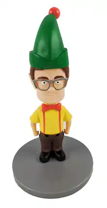 Front. Surreal Entertainment - The Office 8 Inch Gnerd Gnome Dwight Schrute Garden Gnome - Multicolored.