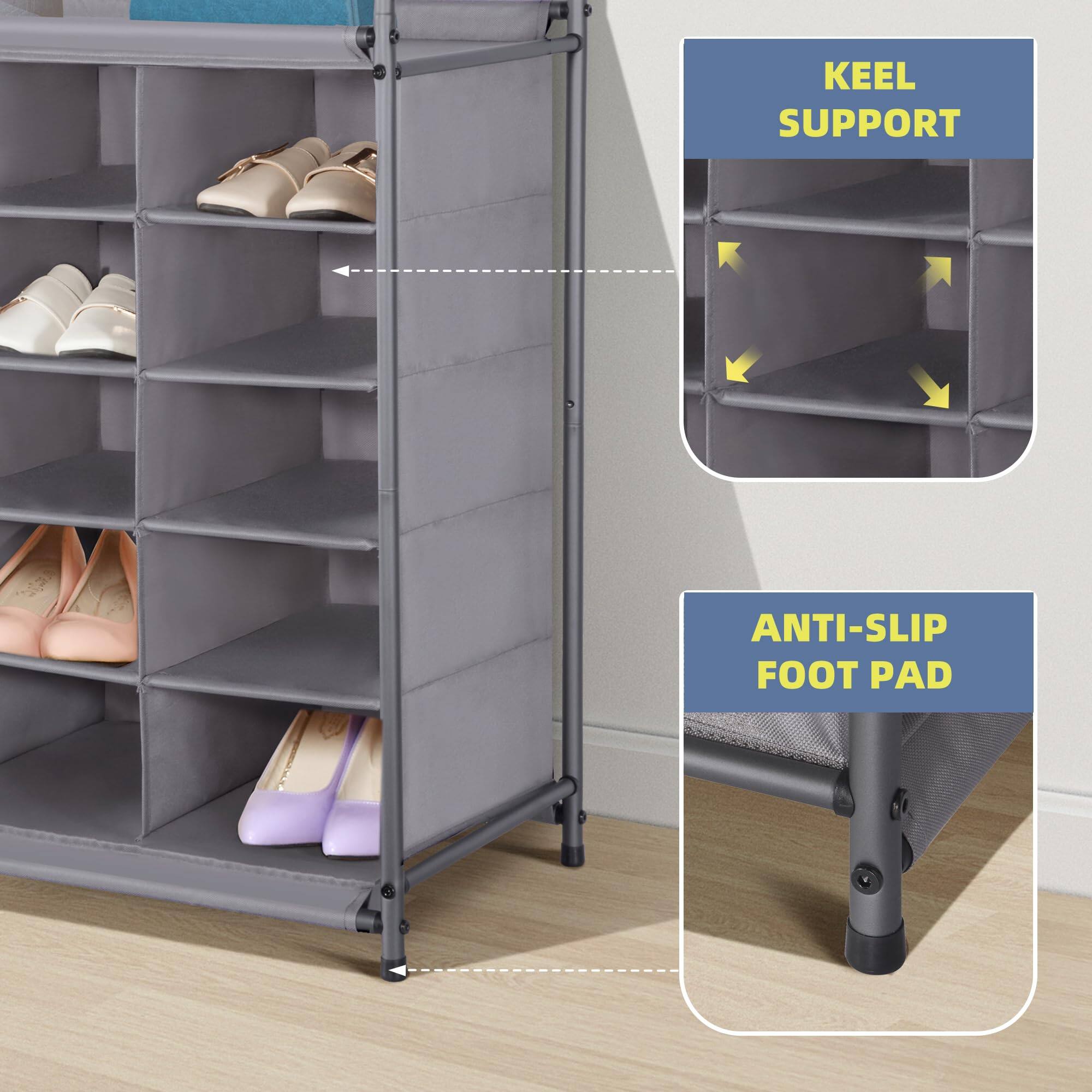 KEEL SUPPORT  
ANTI-SLIP FOOT PAD