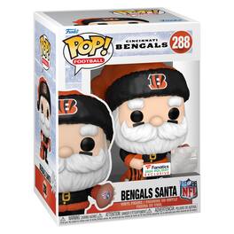 Cincinnati Bengals Santa Funko Pop! 2024 Exclusive Vinyl Figure - Multicolor