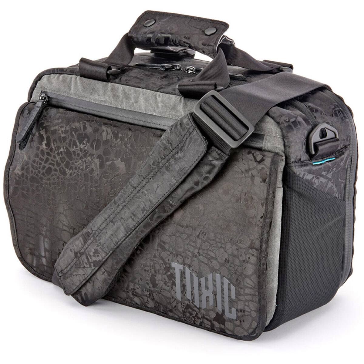 Alt View 1. 3M - 3 Legged Thing Toxic Wraith Camera Messenger/Sling Bag, Medium, Onyx Black.