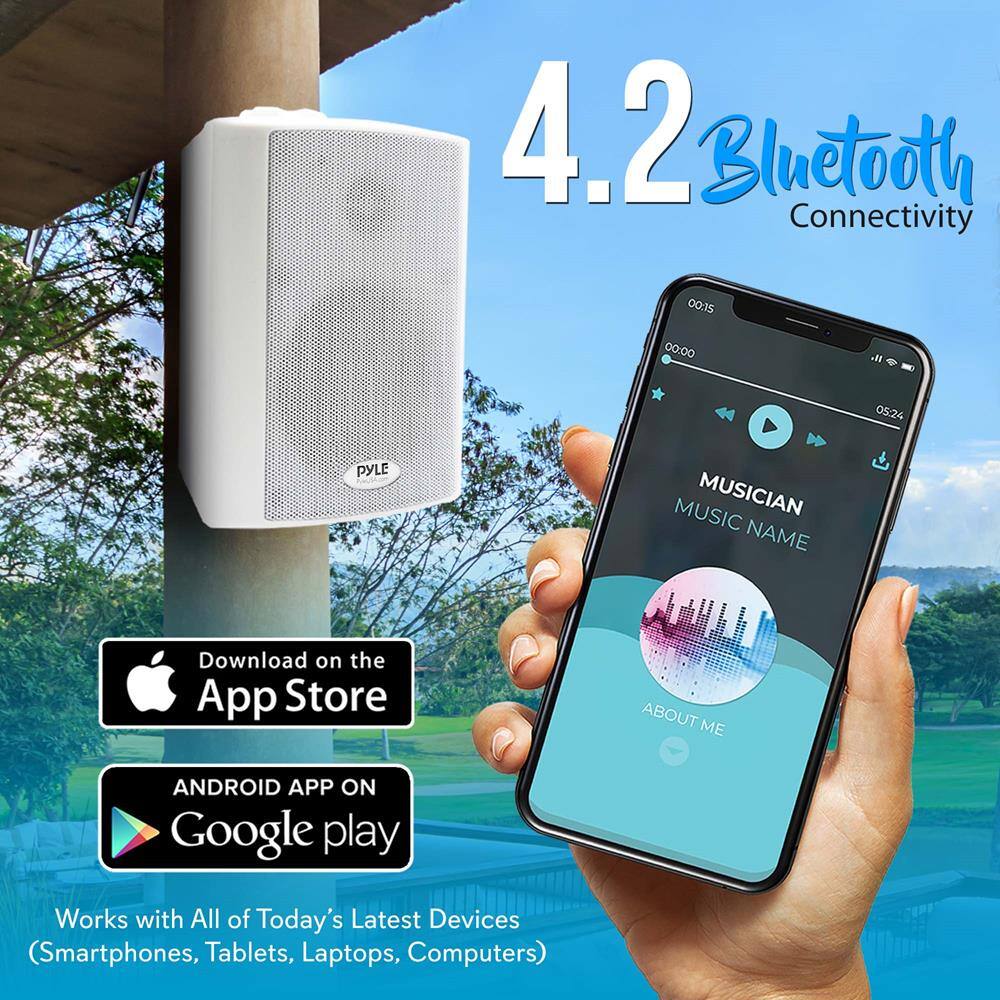 4.2 Bluetooth Connectivity

Download on the App Store

ANDROID APP ON Google play

Works with All of Today's Latest Devices (Smartphones, Tablets, Laptops, Computers)