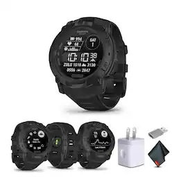 Garmin - Instinct 3, 50mm, Solar, Tactical Edition, Bundle - (2025)