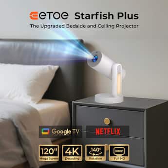 ETOE Starfish Plus Full HD 1080p Smart Streaming Portable ETOE Starfish Plus Full HD 1080p Smart Streaming Portable