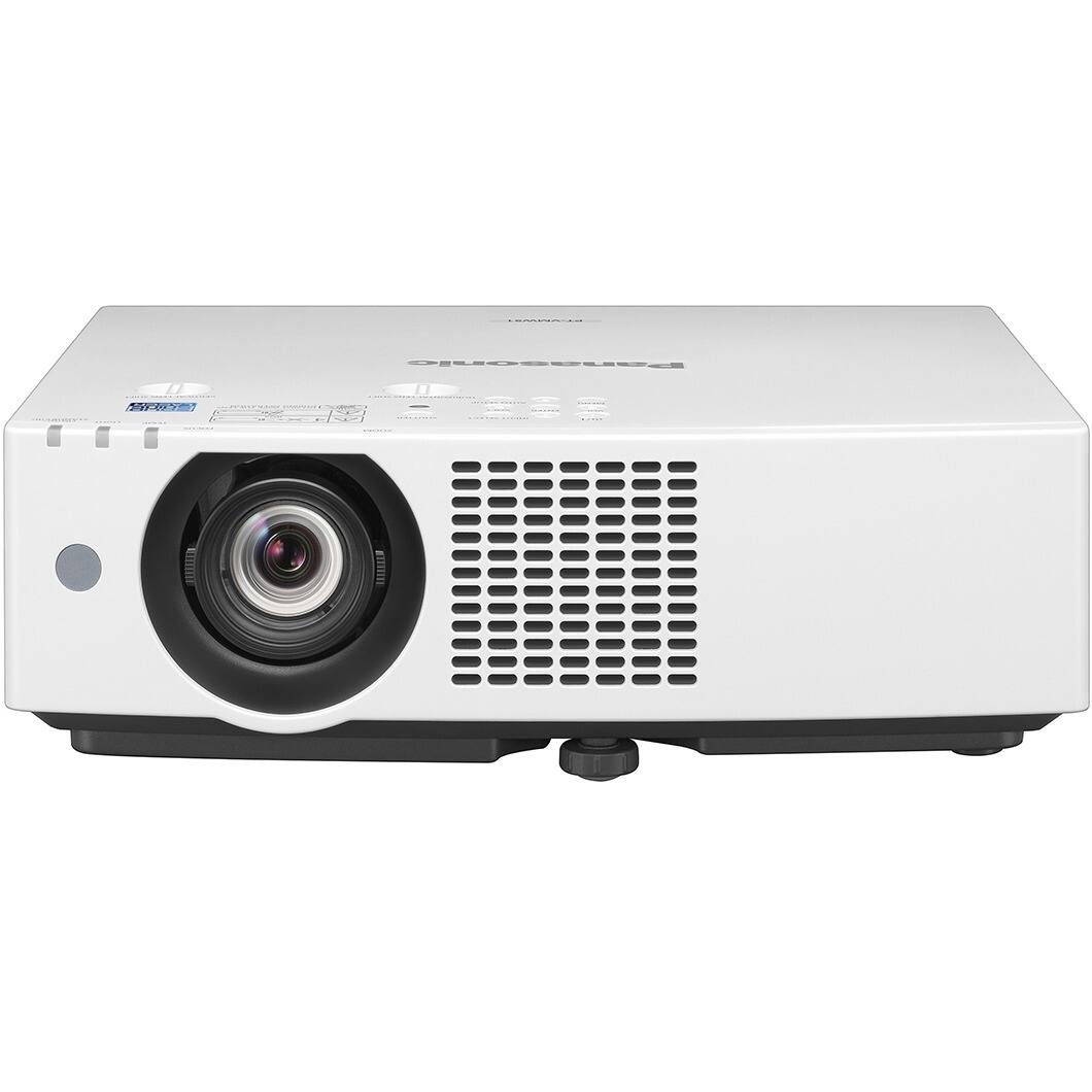 Alt View 2. Panasonic - Panasonic PT-VMW51 LCD Projector - 16:10 - Ceiling Mountable, Floor Mountable - White - 1280 x 800 - Front, Rear - White.