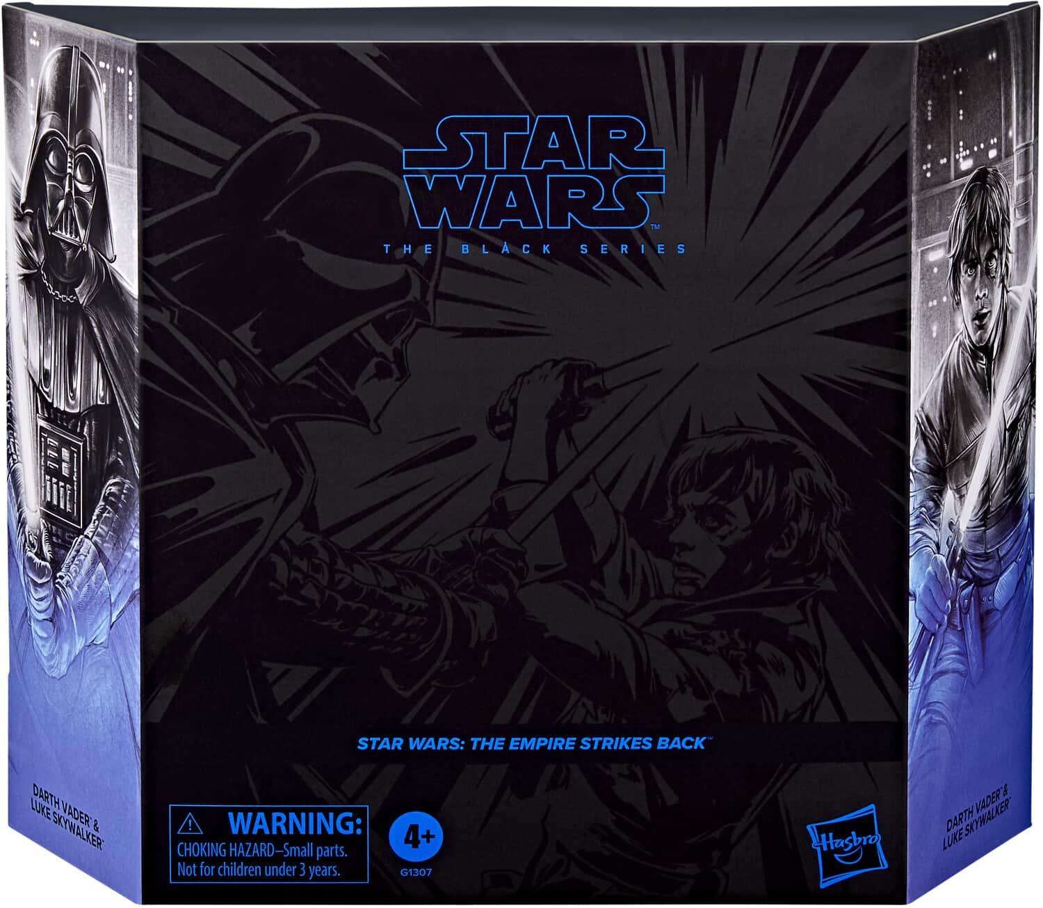Hasbro - Collectibles - Star Wars: The Empire Strikes Back - Black Series - Darth Vader & Luke - COLLECTIBLES - Multicolor
