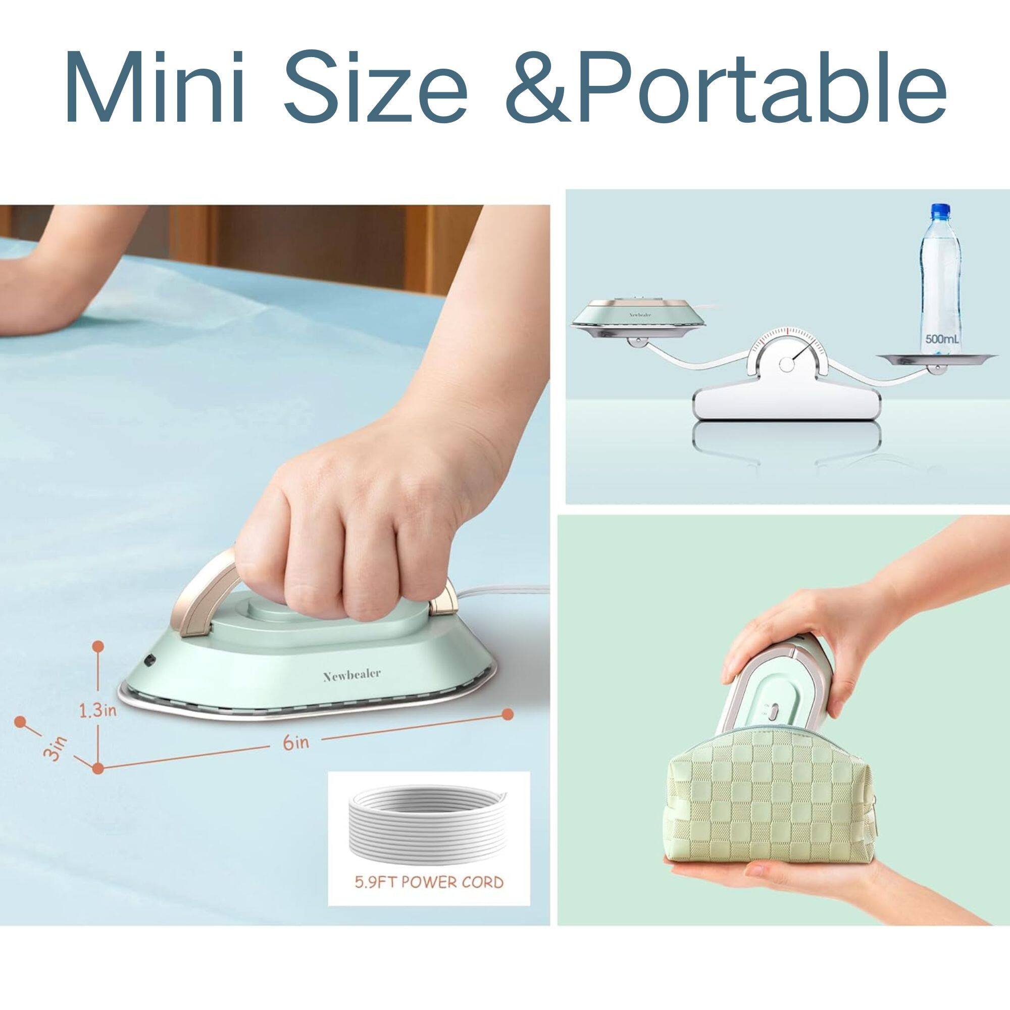 Mini Size & Portable

Newhealer

1.3in
3in
6in

500ml

5.9FT POWER CORD