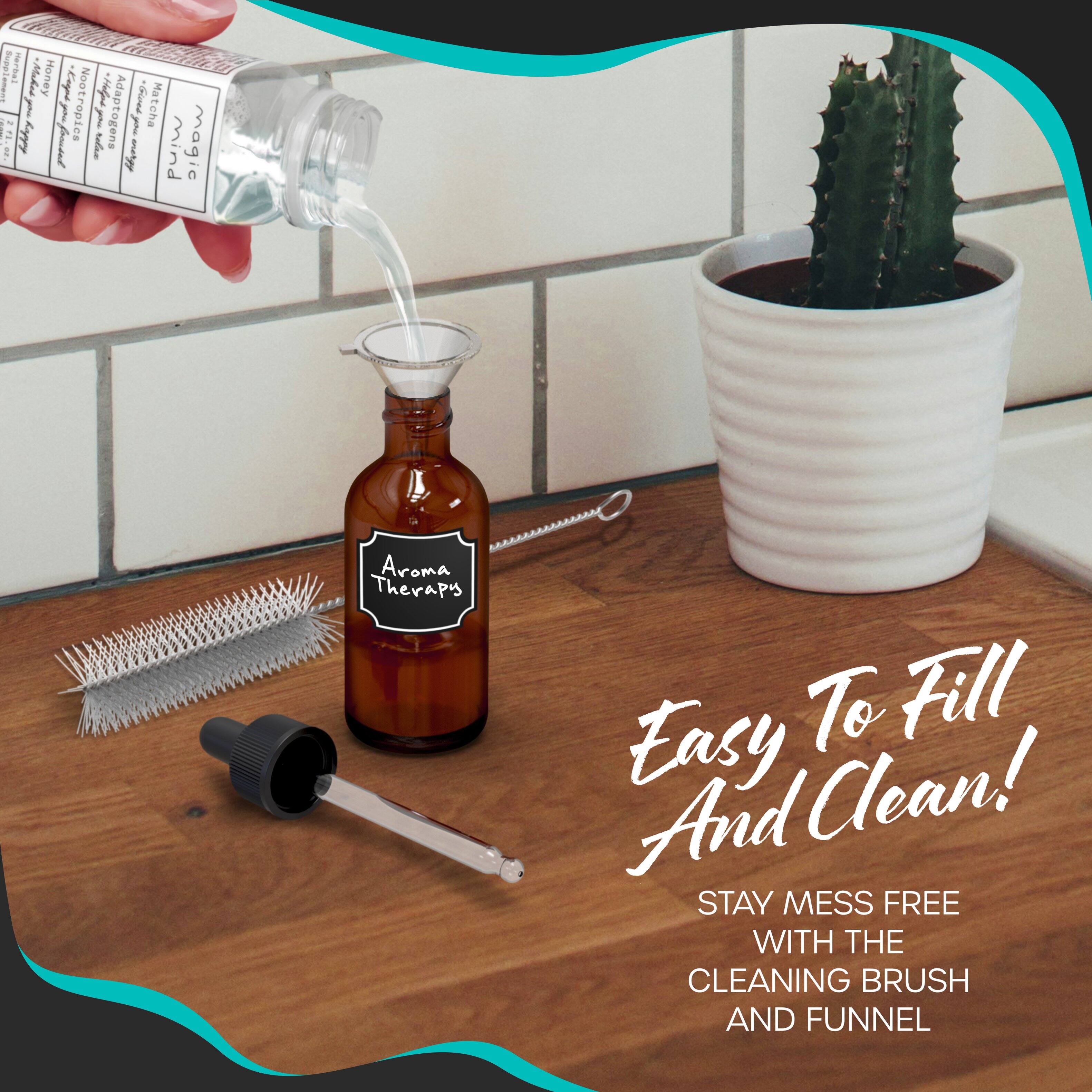 Bupleurum, Horseradish, Honey, Eucalyptus, Noo - Honey, Adaptogen, Matcha, 2.0, - Wdry, 1, Nootropics, 1, Togens, 1, Magic Aroma Therapy To Fill, Easy Clean! And STAY MESS FREE WITH THE CLEANING BRUSH AND FUNNEL