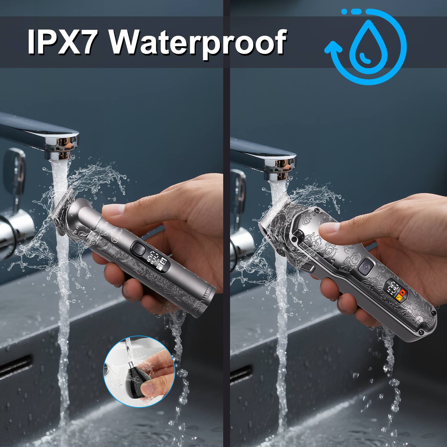 IPX7 Waterproof