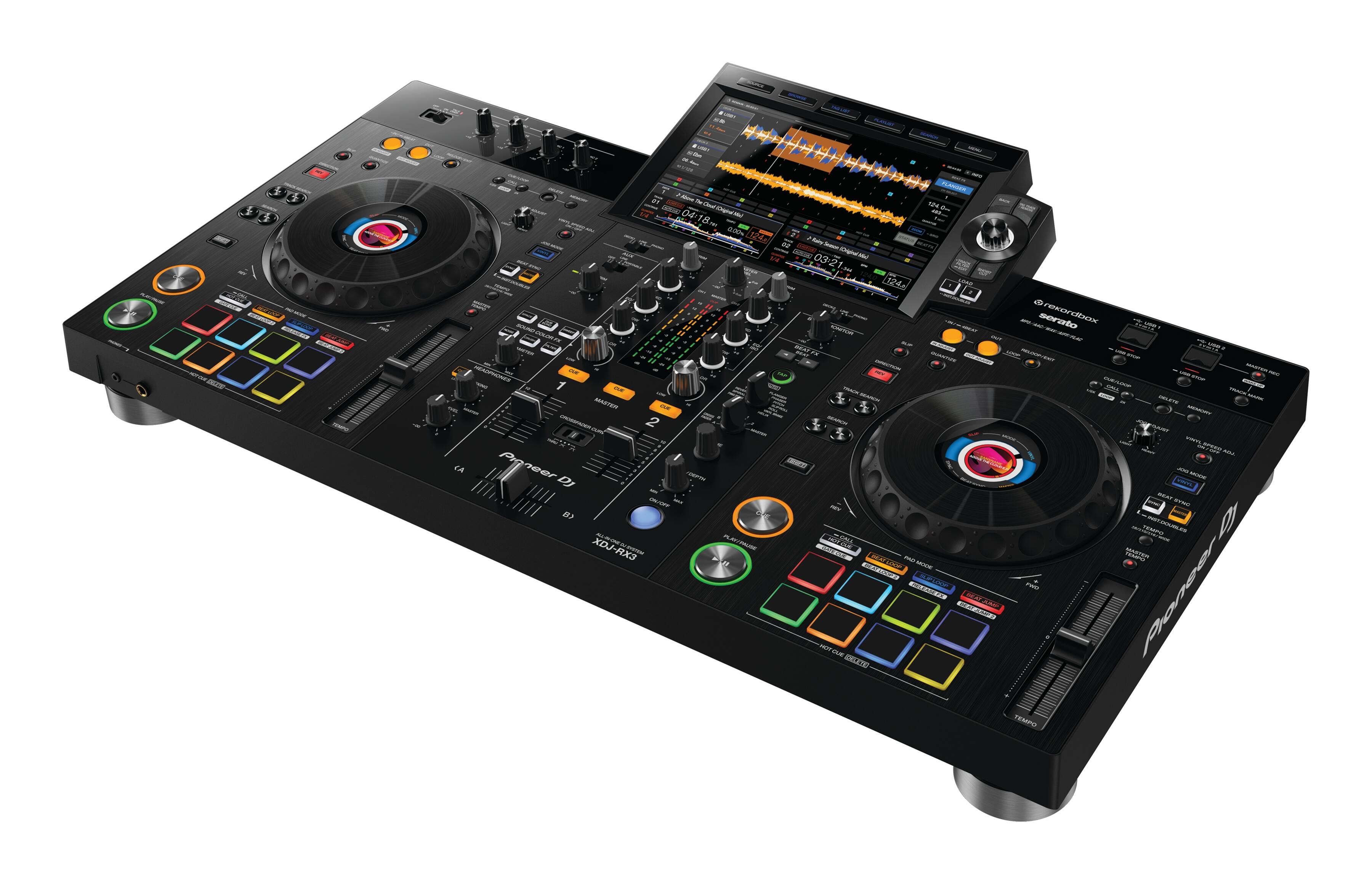 Pioneer DJ - 2-Channel Performance All-in-One DJ System with Touchscreen for Browsing Playlists, Mixing Tracks, and Applying Effects