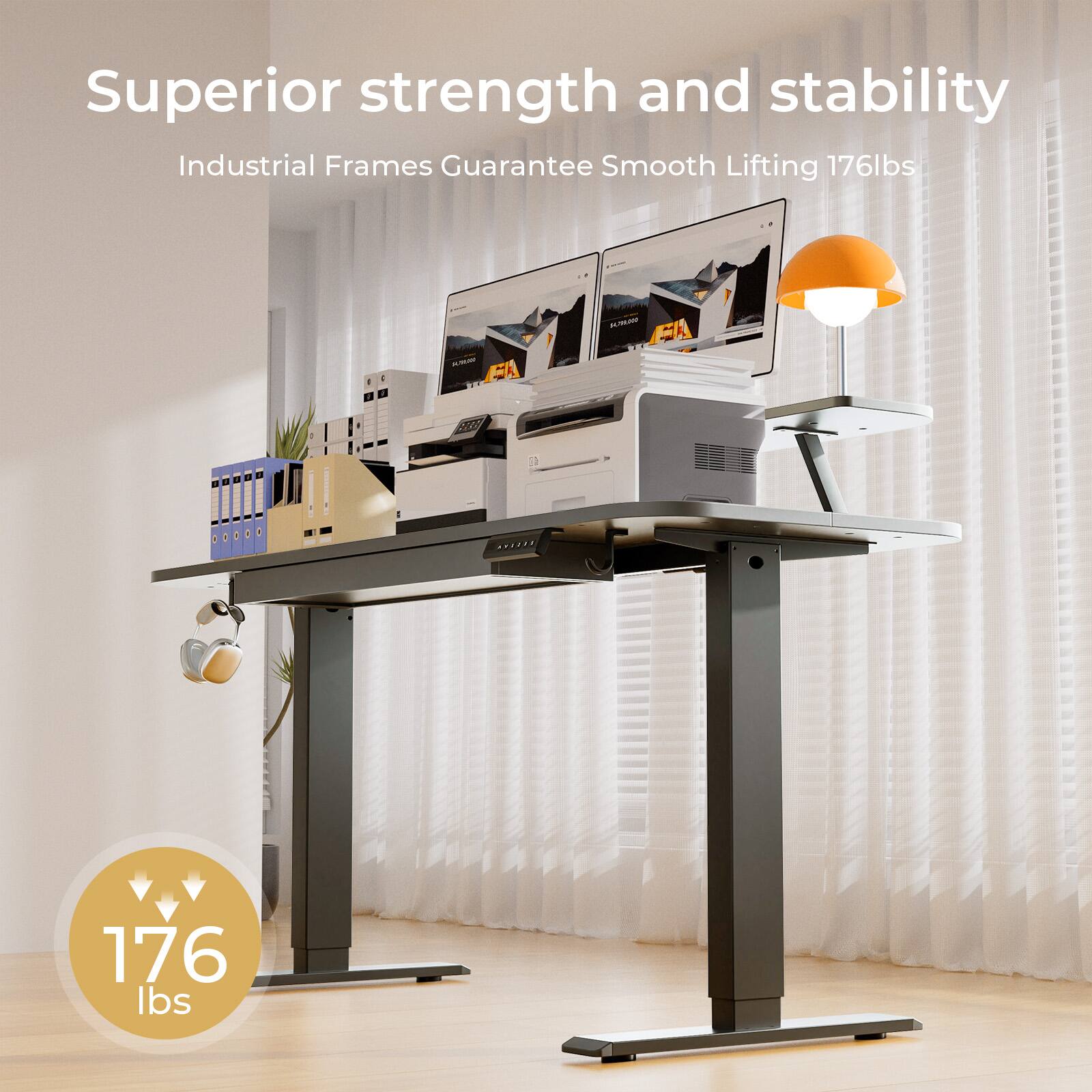 Superior strength and stability Industrial Frames Guarantee Smooth Lifting 176lbs - FA - FA A5A 176 lbs