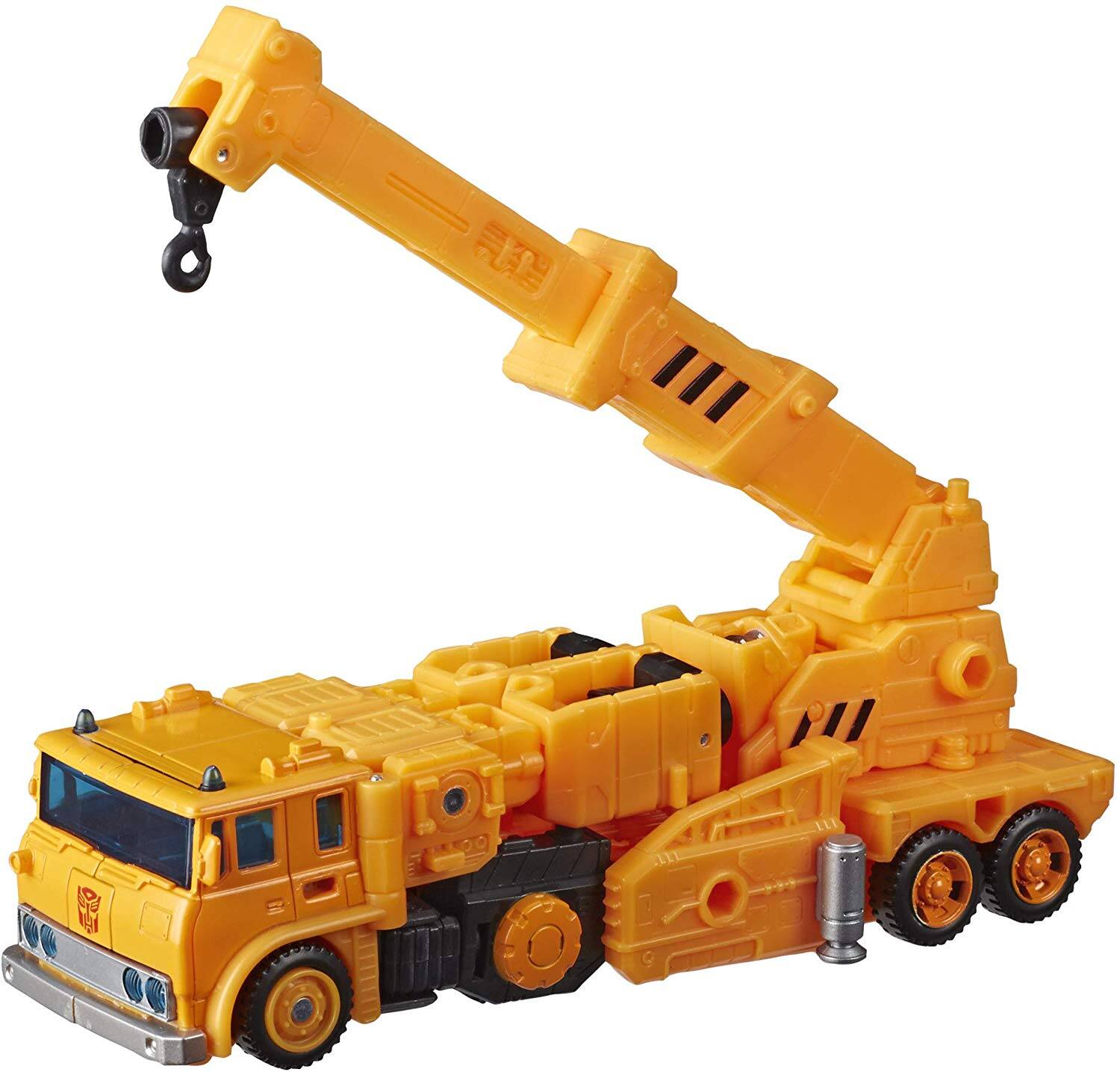 Alt View 5. Transformers - WFC-E10 Autobot Grapple Voyager Class | Transformers Generations War for Cybertron Earthrise Chapter.