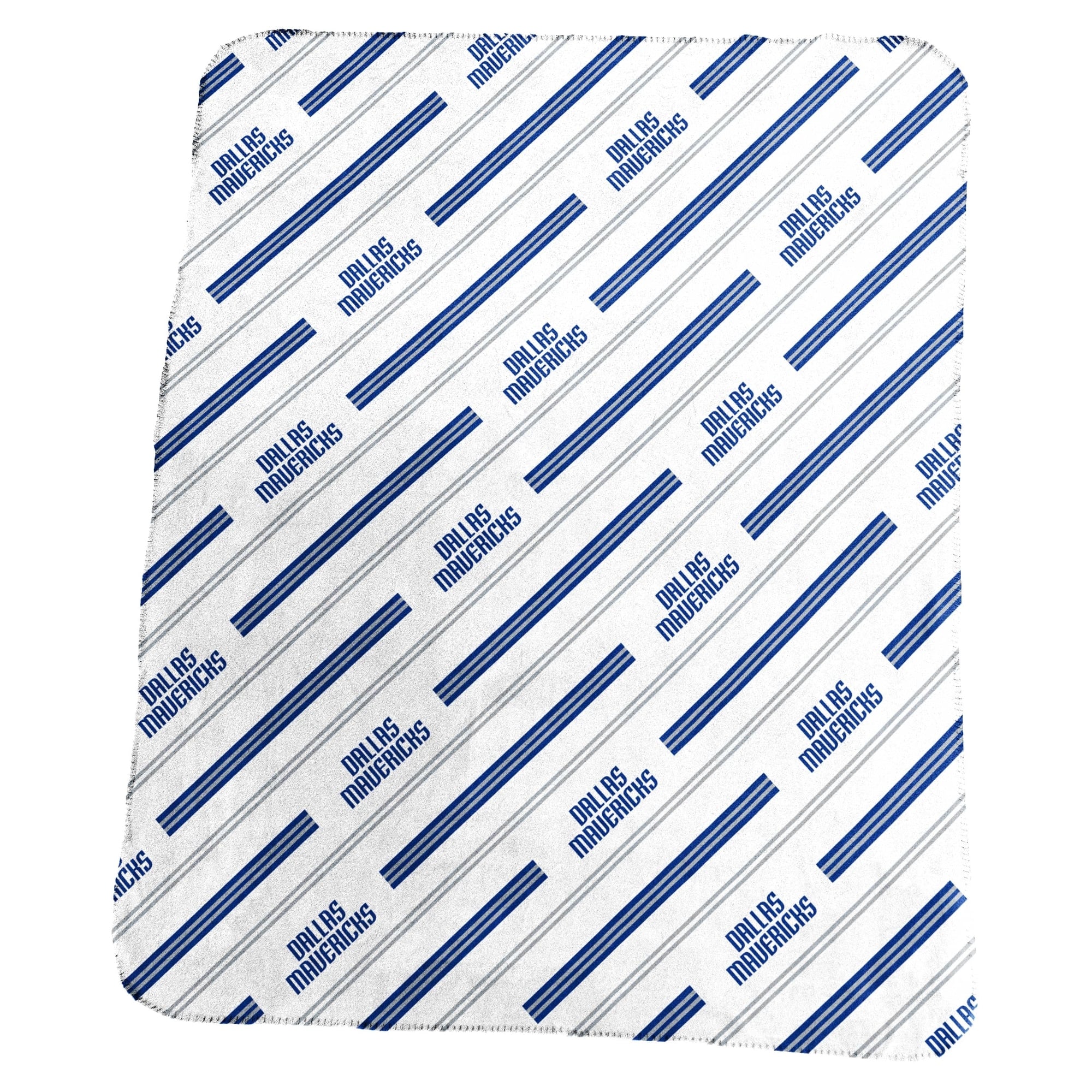 Logo Brands - Dallas Mavericks 50" x 60" Classic Vertical Stripe Fleece Throw Blanket - Multicolor