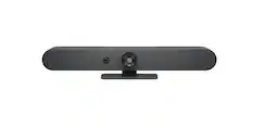 Front. Logitech - Logitech Rally Bar Mini All-in-one video Bar for Small to Medium Rooms - Graphite.