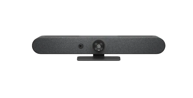 Front. Logitech - Logitech Rally Bar Mini All-in-one video Bar for Small to Medium Rooms - Graphite.