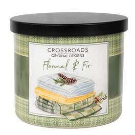BreeBe - Flannel & Fir 15oz Country Cottage Jar Candle - Multi