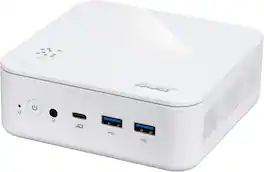 Acer - Revo Box AI Mini PC Desktop Copilot+PC - AMD Ryzen AI 9 465 2026 - 16GB DDR5 Memory - 512GB Storage - White