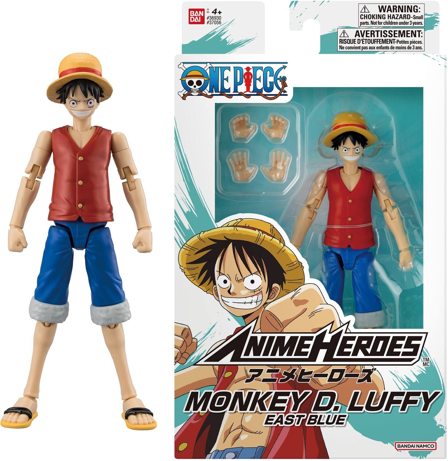 One Piece - Anime Heroes - Monkey D. Luffy (East Blue) Action Figure - COLLECTIBLES