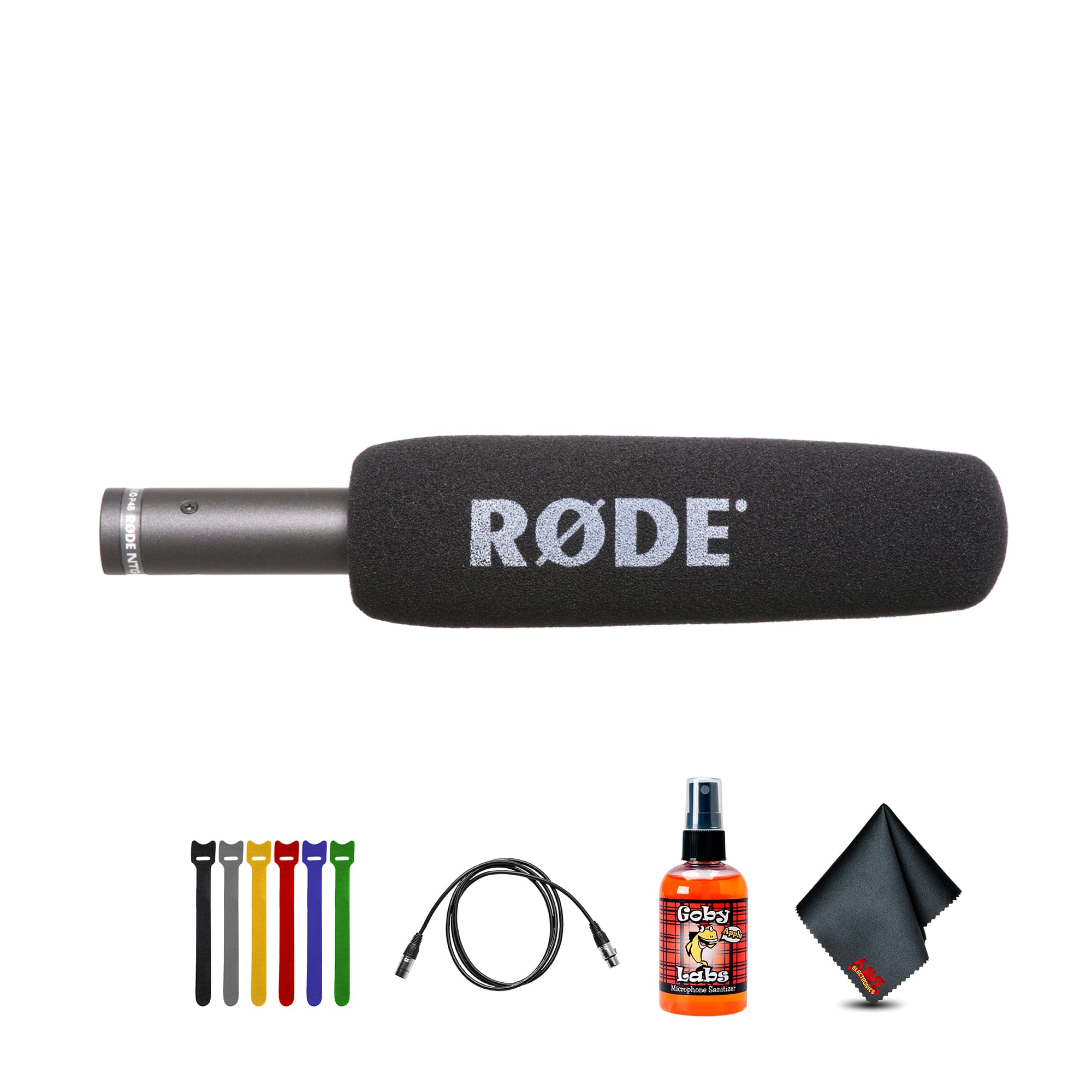 RODE - NTG1 Microphone | Lightweight Condenser Mic with Supercardioid Pickup + More