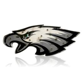 Imperial - Philadelphia Eagles 30" x 20" Lighted Recycled Metal Street Sign - Multicolor
