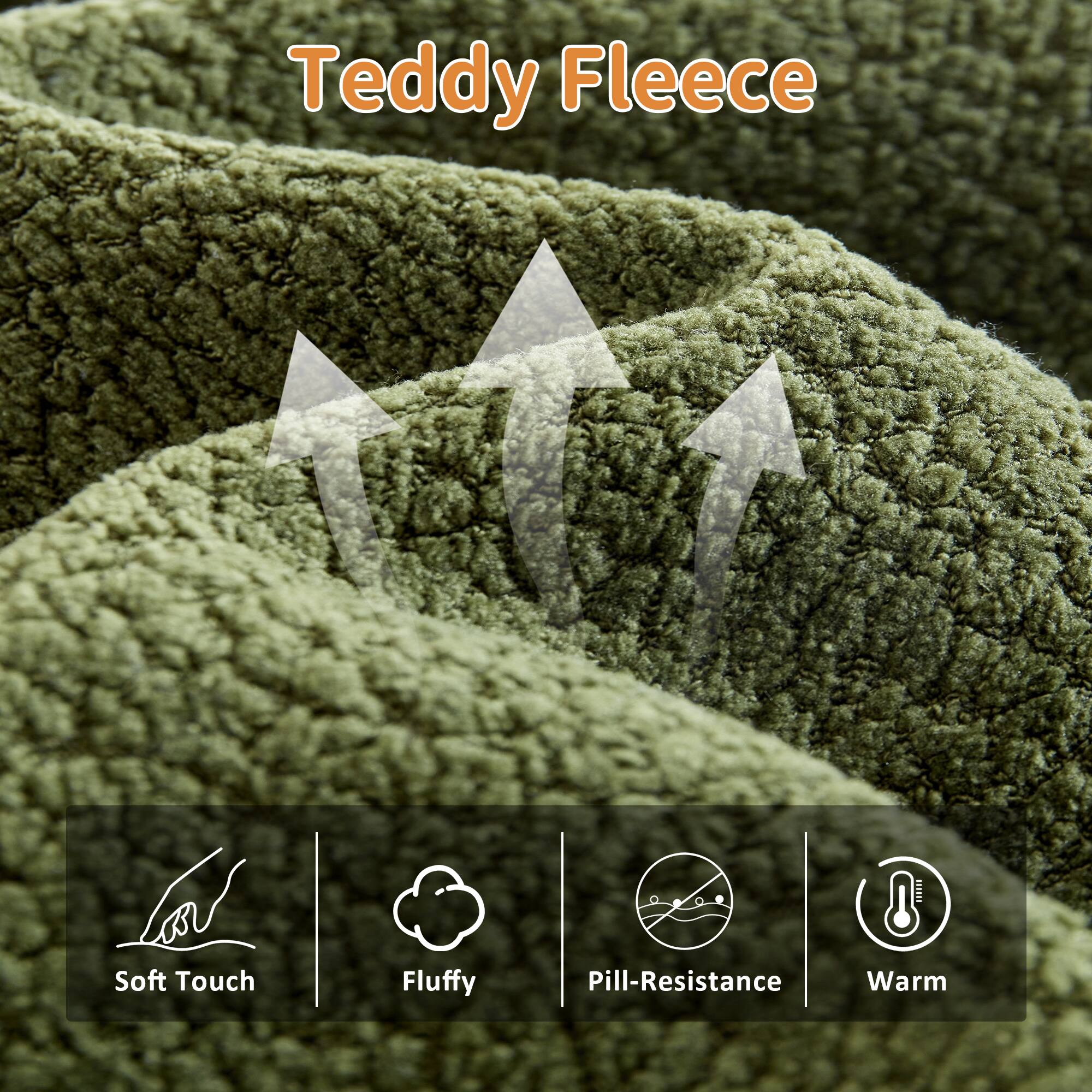 Teddy Fleece

- Soft Touch
- Fluffy
- Pill-Resistance
- Warm