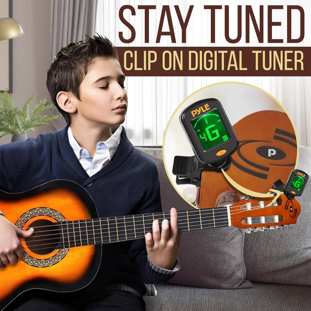 STAY TUNED  
CLIP ON DIGITAL TUNER  

PYLE +5 - G 4 U CGBV C P PYLE 4G