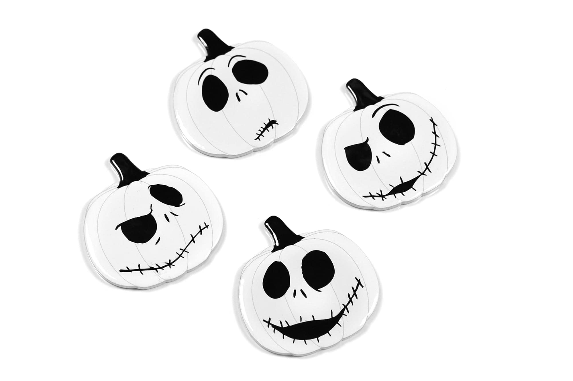Disney - Nightmare Before Christmas Jack Skellington Pumpkin King Drink Coasters | 4 Pack - White price history on PriceWatchPro