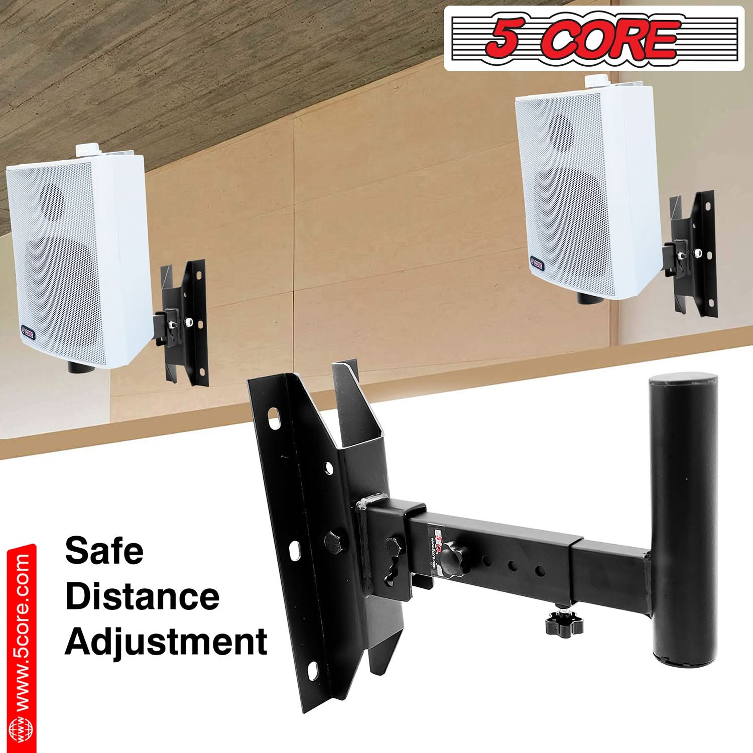 5 CORE Safe Distance www.5core.com Adjustment