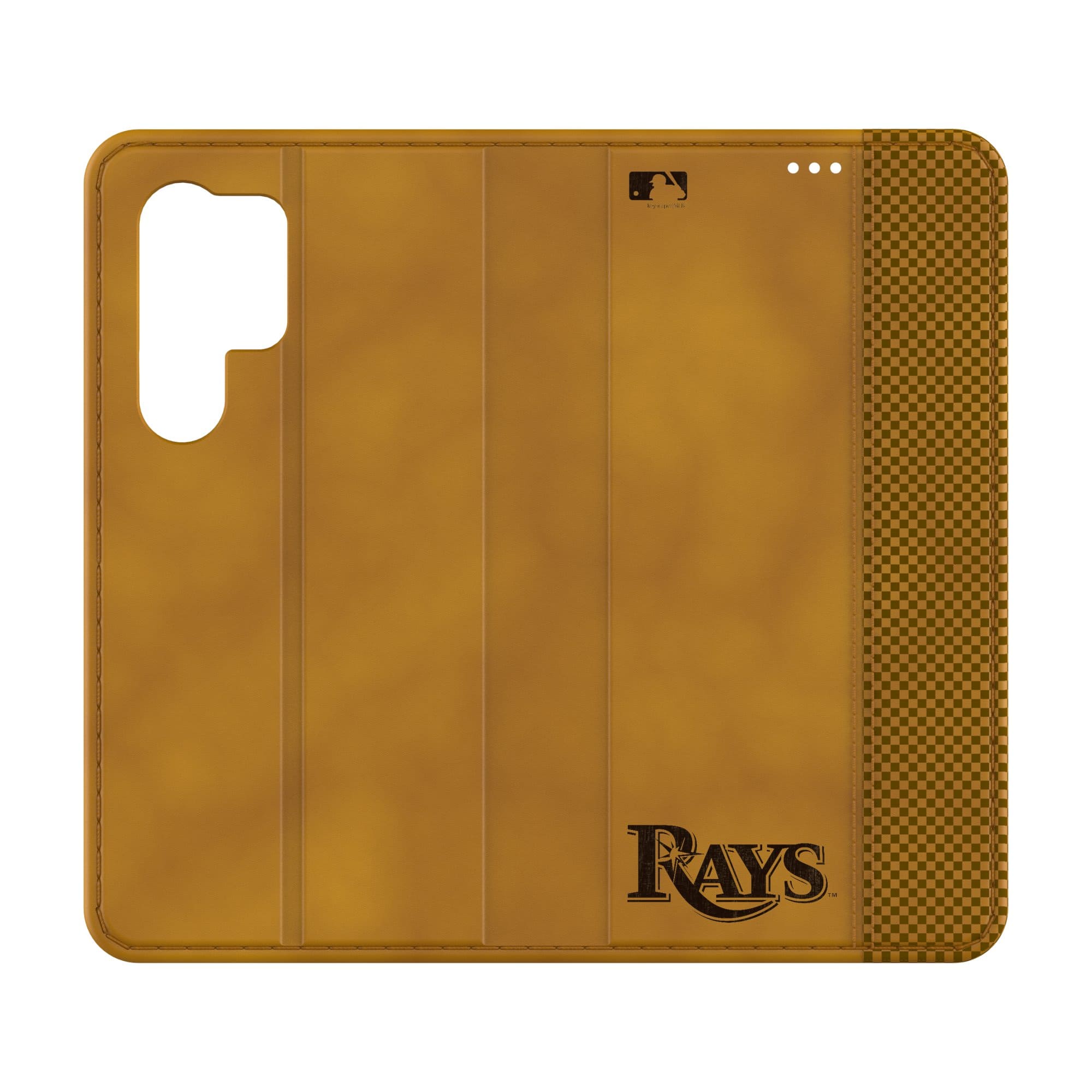 Keyscaper - MLB - Tampa Bay Rays Galaxy Burn Design Folio Case - S24 Ultra - Multicolor