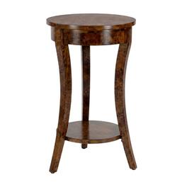 Butler Specialty - Holdin Round 18"W Side Table - Medium Brown