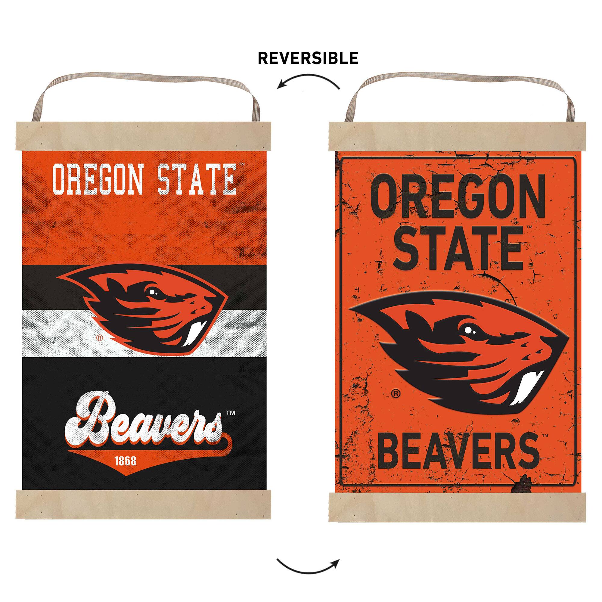 REVERSIBLE OREGON STATE OREGON STATE / TM Beavers 1868 R BEAVERS