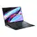 Angle. ASUS - Zenbook Pro 16X OLED 16" Touch-Screen Laptop - Intel Core i7 - 16GB Memory - NVIDIA GeForce RTX 3060 - 1TB SSD - Tech Black.