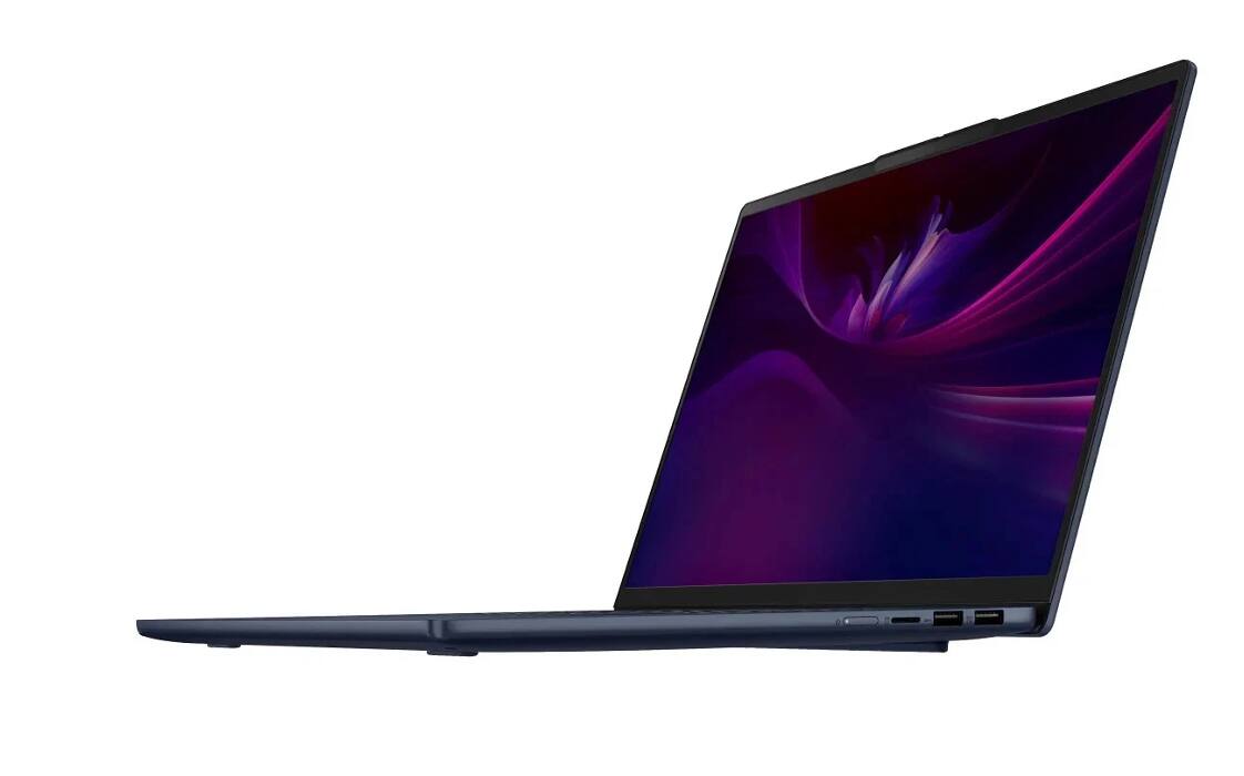 Alt View 4. Lenovo - Lenovo IdeaPad Slim 5i Laptop 16.0 WUXGA (Intel Core 7 240H, 32GB DDR5, 1TB M.2  PCIe SSD, Intel UHD, Win 11 Pro) - Cosmic Blue.