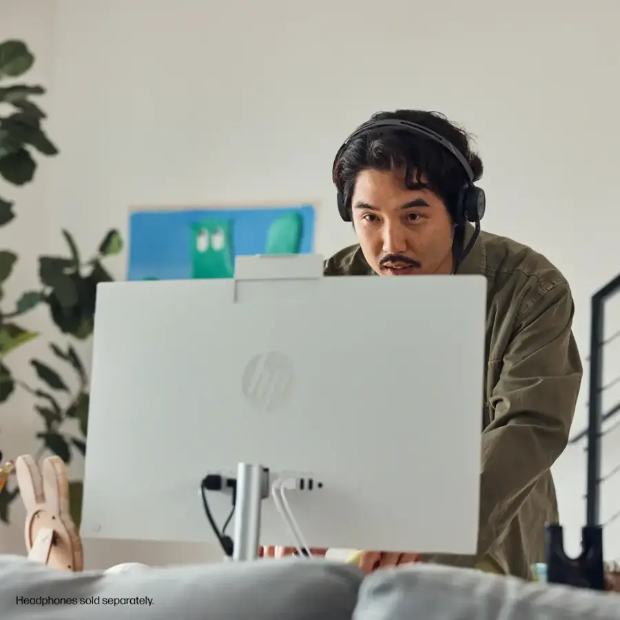 Headphones sold separately.