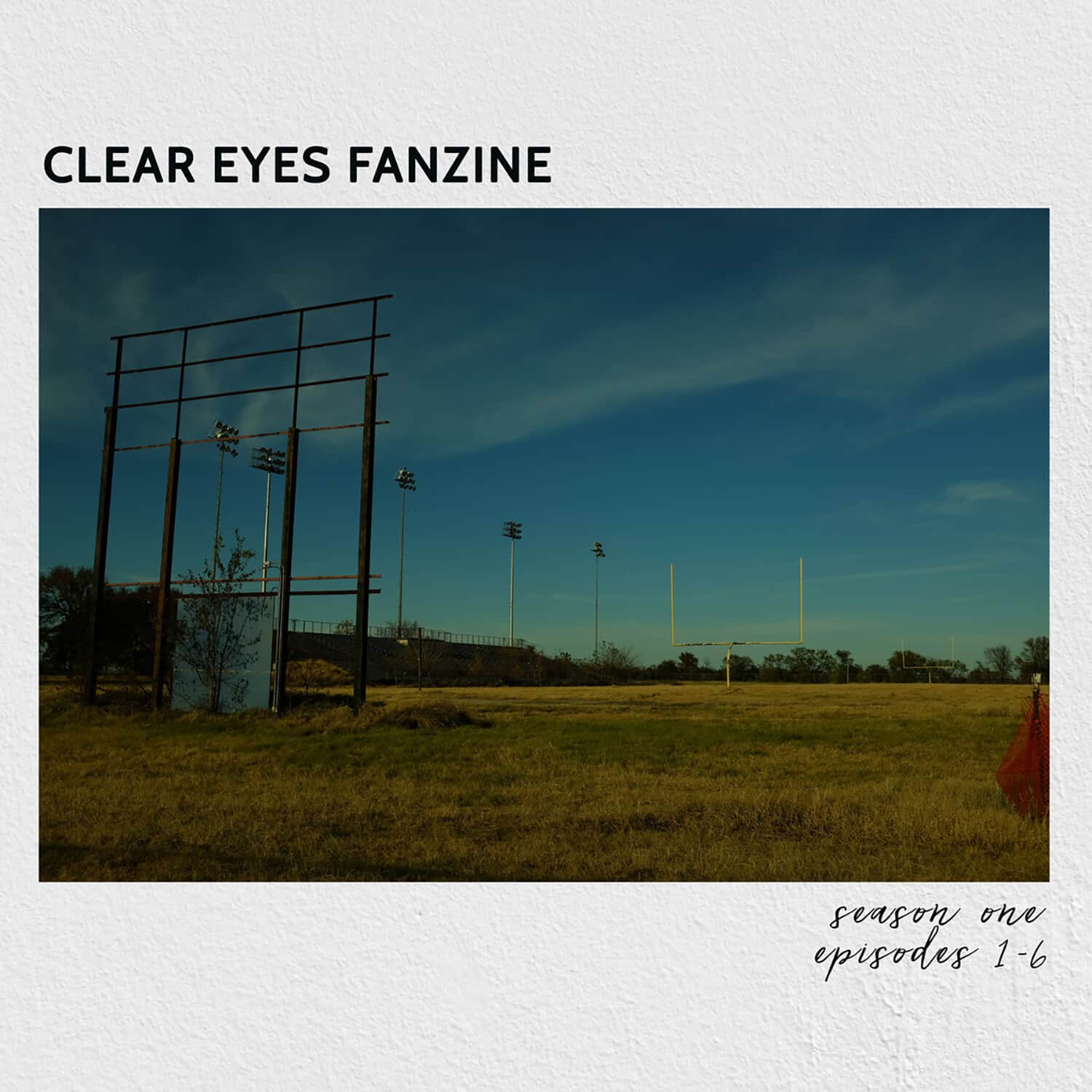Dan Campbell - Clear Eyes Fanzine - Gold  - VINYL LP