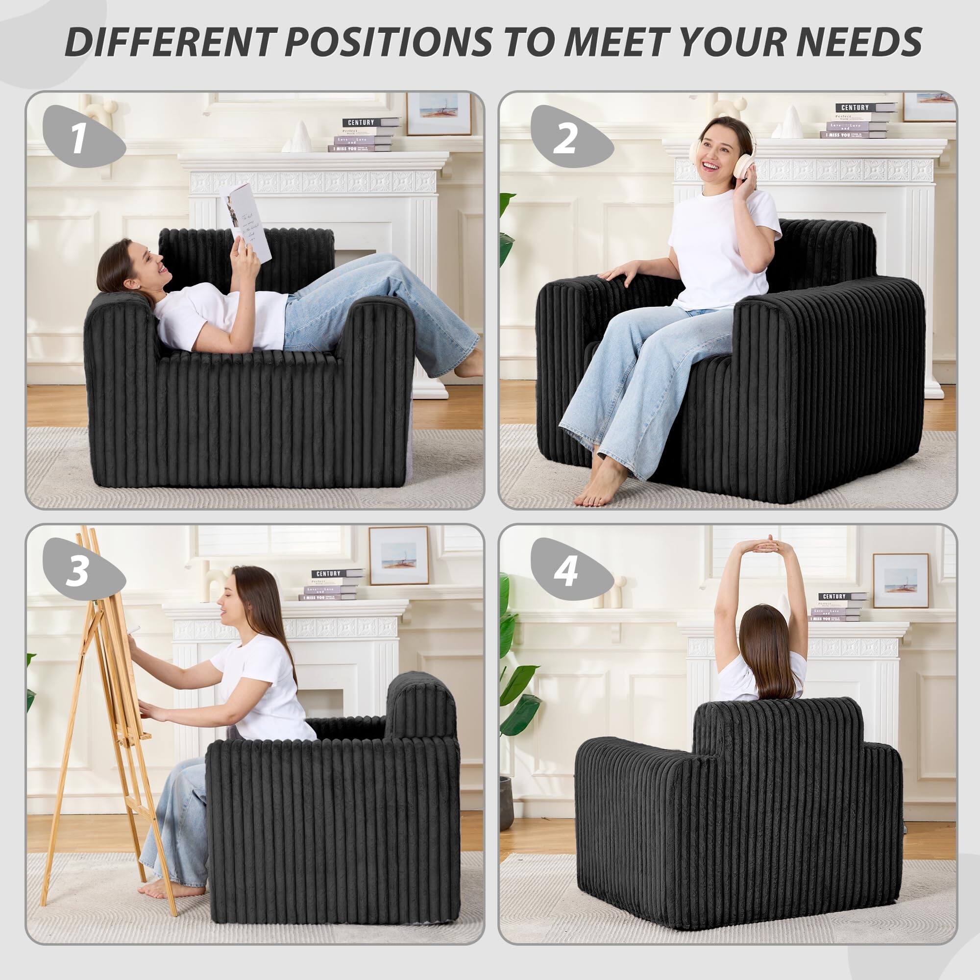 DIFFERENT POSITIONS TO MEET YOUR NEEDS

1
2
3
4