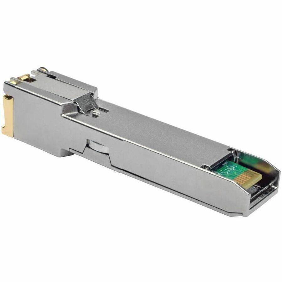Alt View 3. Tripp Lite - Eaton Tripp Lite Series Cisco-Compatible GLC-T SFP Mini Transceiver, 1000Base-TX Copper RJ45, Cat5e, Cat6, 328.08 ft. - Unknown.