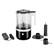 Angle. KitchenAid - 5 Cup Cordless Rechargeable Chopper - Onyx Black.