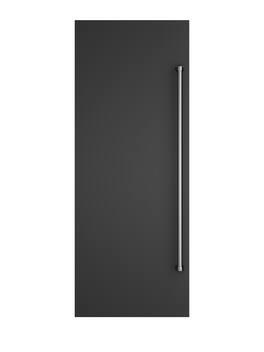 Viking - 30"W Column Door Panel w/Pro-style handle - Cast Black