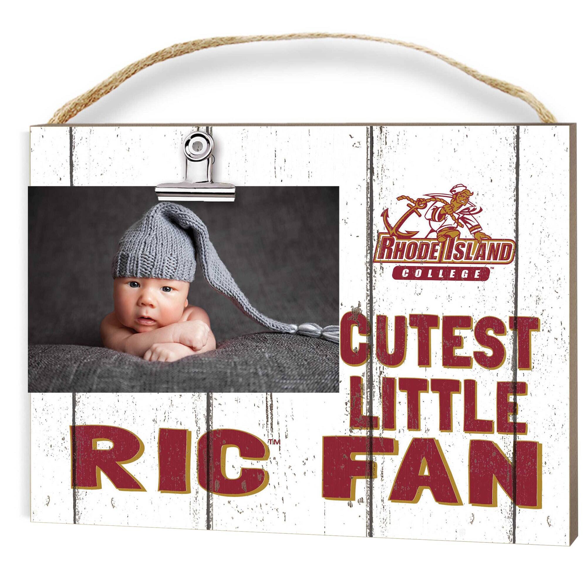 Rhode Island Anchormen 8" x 10" Cutest Little Fan Weathered Team Logo Clip Photo Frame