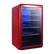 Alt View 4. Magic Chef - 3.4 Cu Ft Retro Beverage Cooler - Red.