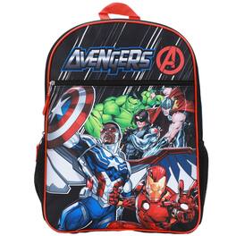 UPD - Marvel Avengers 16" Backpack with Side Mesh Pockets - Multicolored