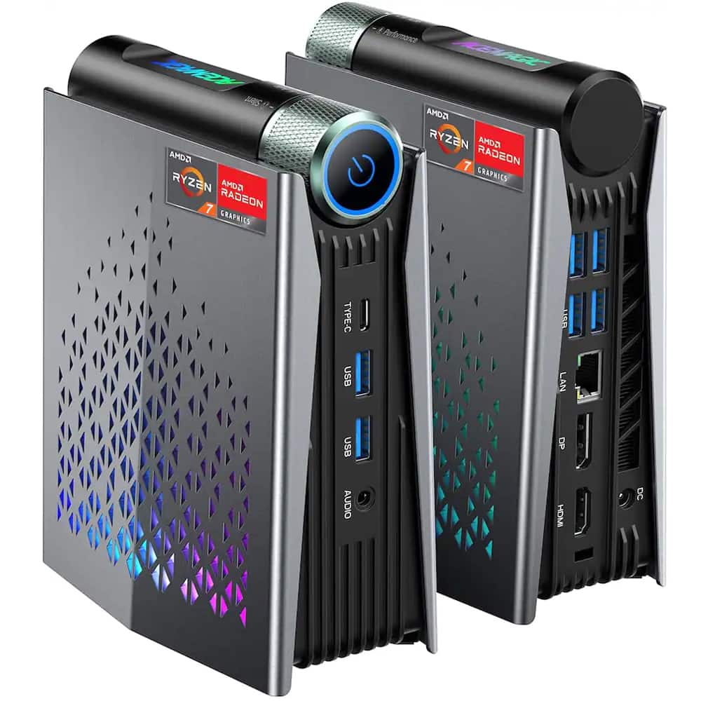 AMD Ryzen 7 Radeon Graphics Performance AE N AMDD RYZEN GOMA 7 RADEON GRAPHICS TYPE-C USB LAN USB DP AUDIO HDMI DC